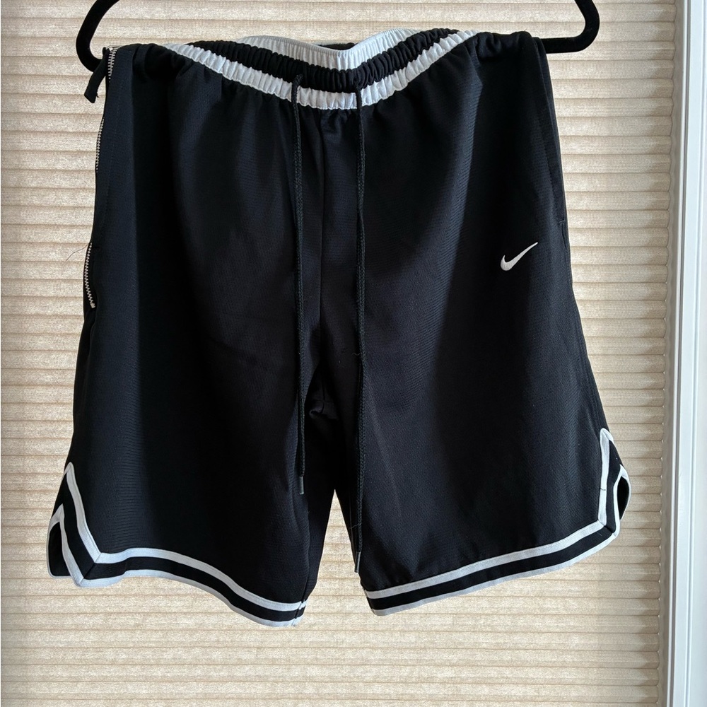 Nike Black and White Sports Shorts
